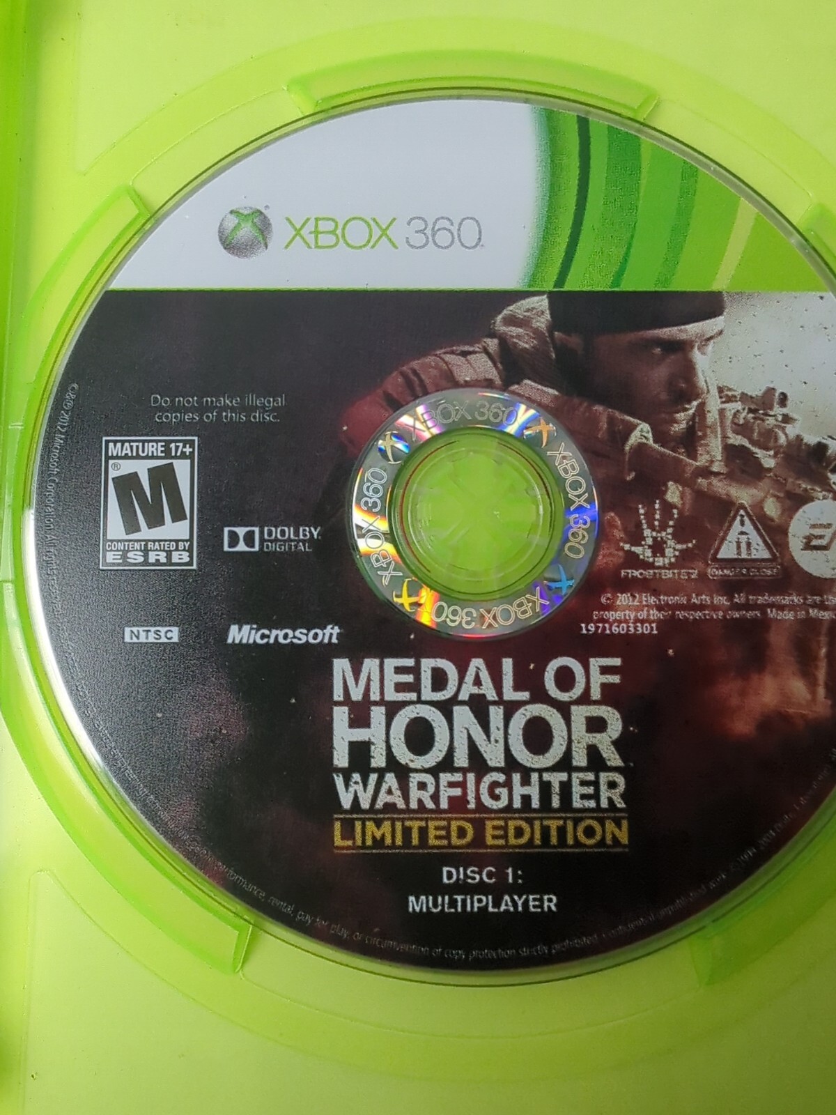 Medal Of Honor Warfighter For Xbox 360 Shooter