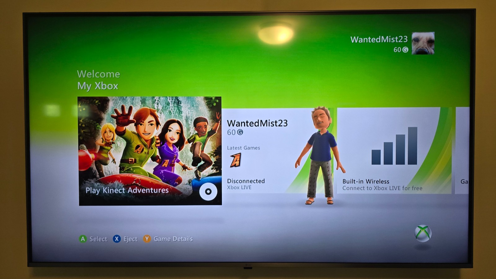XBOX 360 4GB Kinect NEW GAME CIB *Tested & Works*