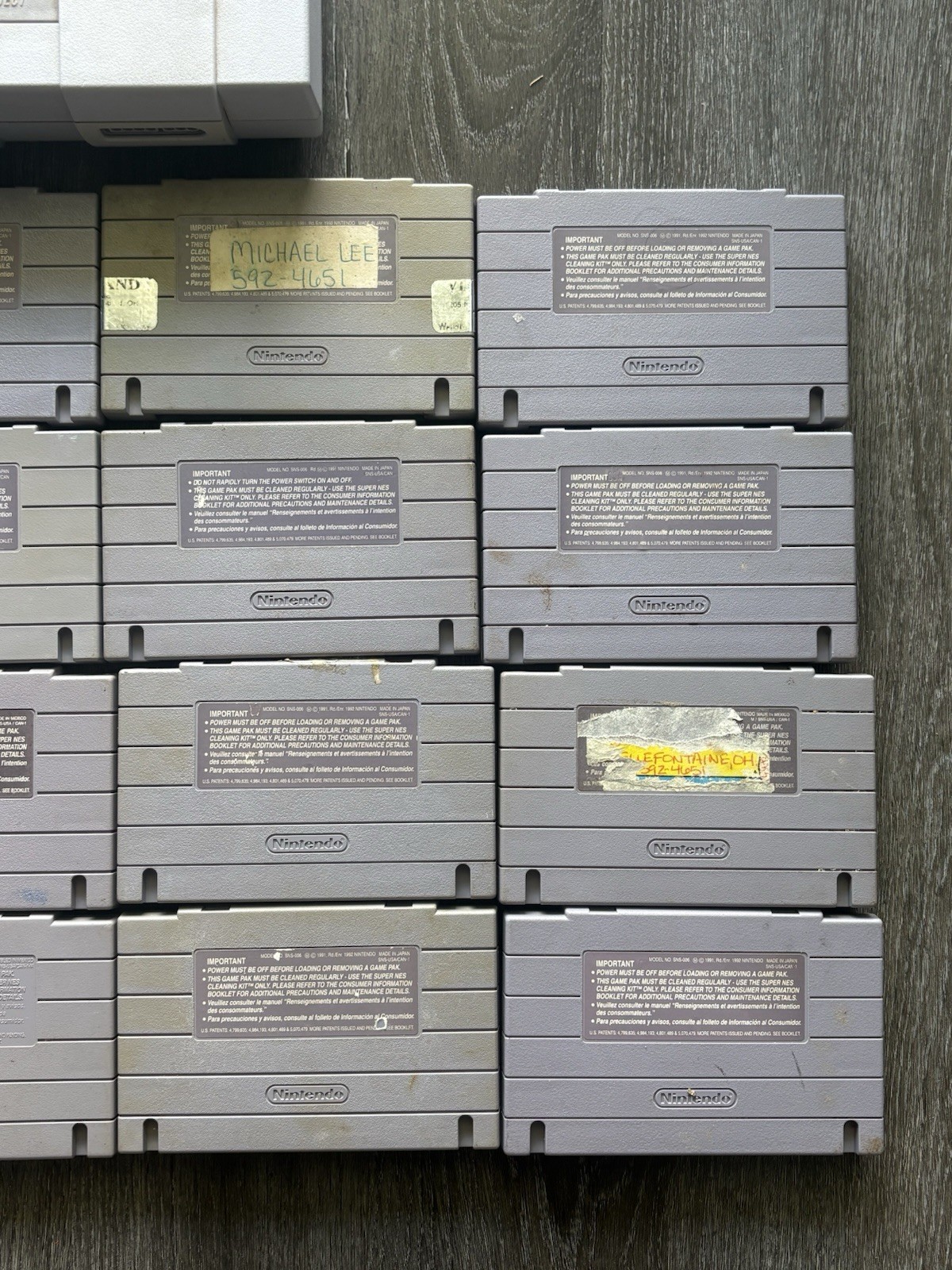 Super Nintendo Console + 20+ Original Games Bundle Zelda, Mario All-Stars READ