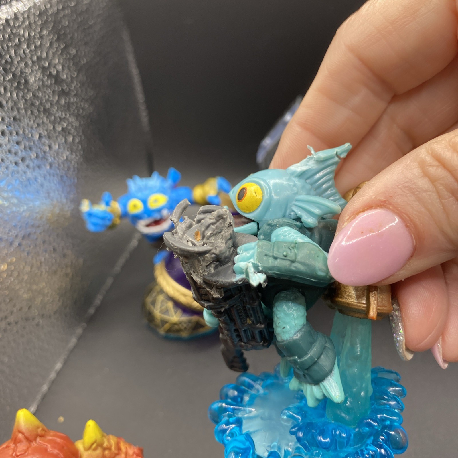 Skylander Giants Figures Granite Crusher,Bash,Slobber Tooth *read Notes Lot Of 8