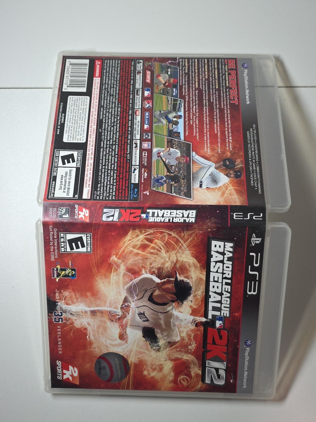 MLB Major League Baseball 2K12 – PlayStation 3 PS3 CIB Complete Manual – Tested