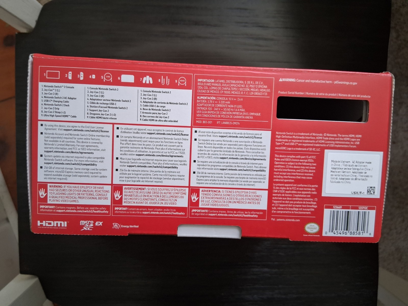 Nintendo Switch 2 Console Box Only
