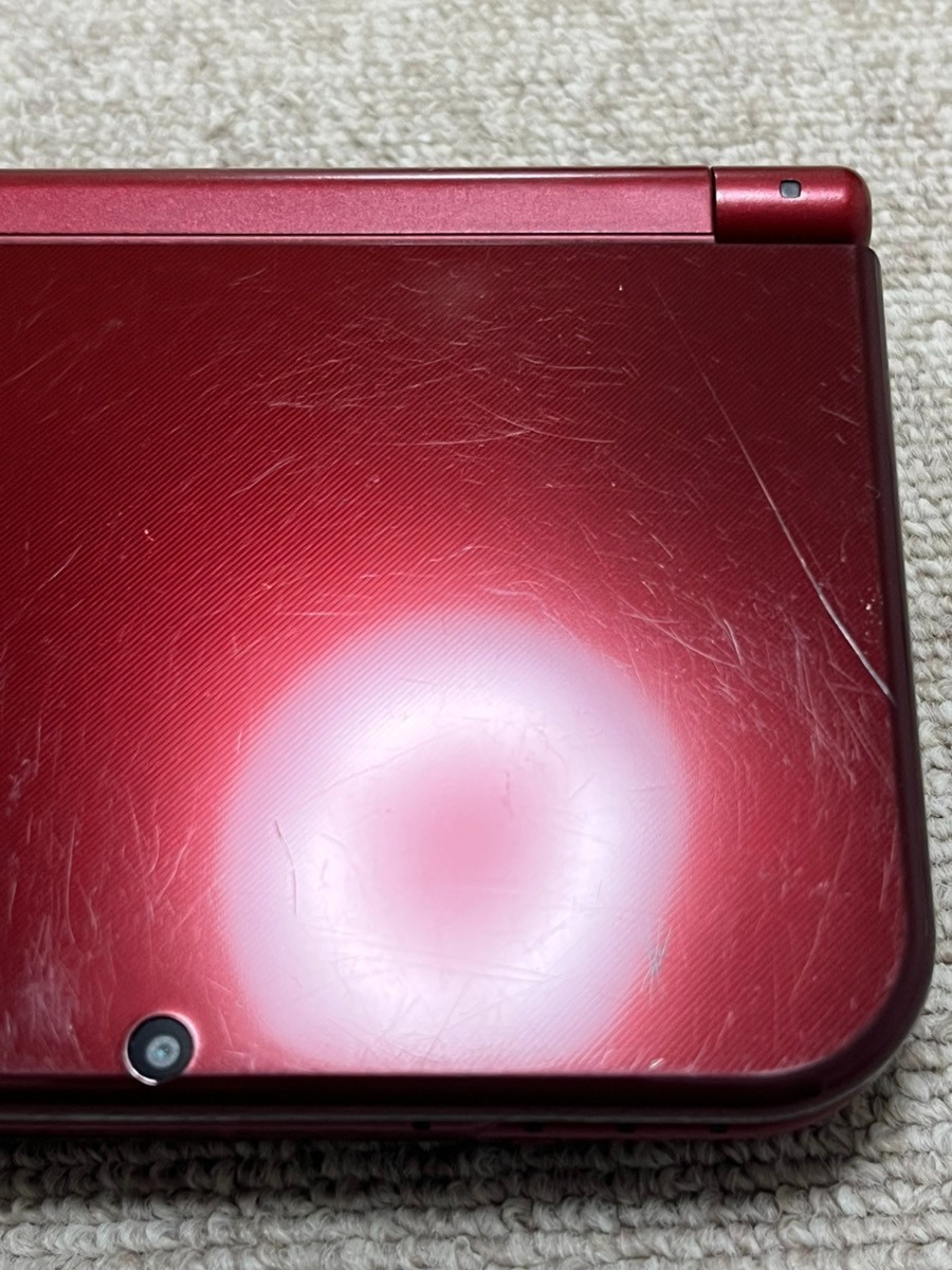 New 3DS LL XL Metalic red Japan Nintendo Console region Japanese B10