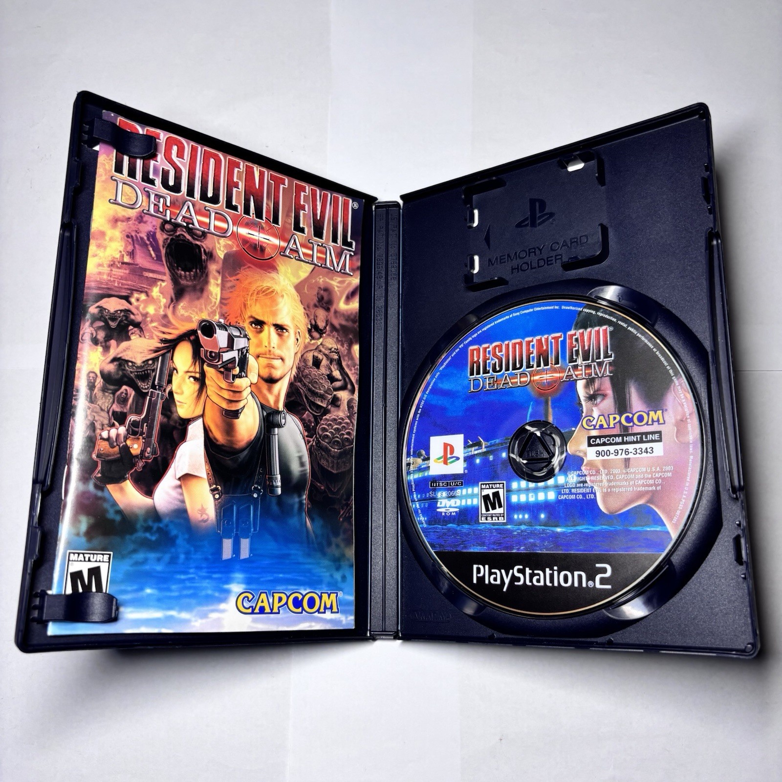 Resident Evil Dead Aim PS2 PlayStation 2 CIB Complete Tested Authentic Manual