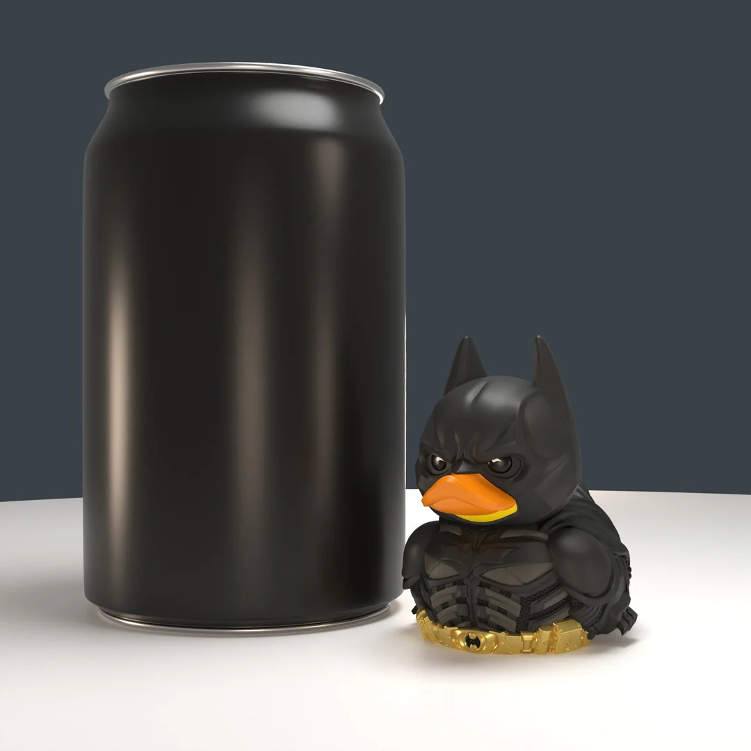 TUBBZ BATHTUB 1ST Edition MINI DC Comics Batman DARK KNIGHT DUCK FIGURE jeep