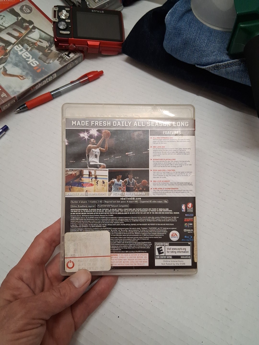 NBA Live 09 – Playstation 3 (PS3) | CiB – Tested