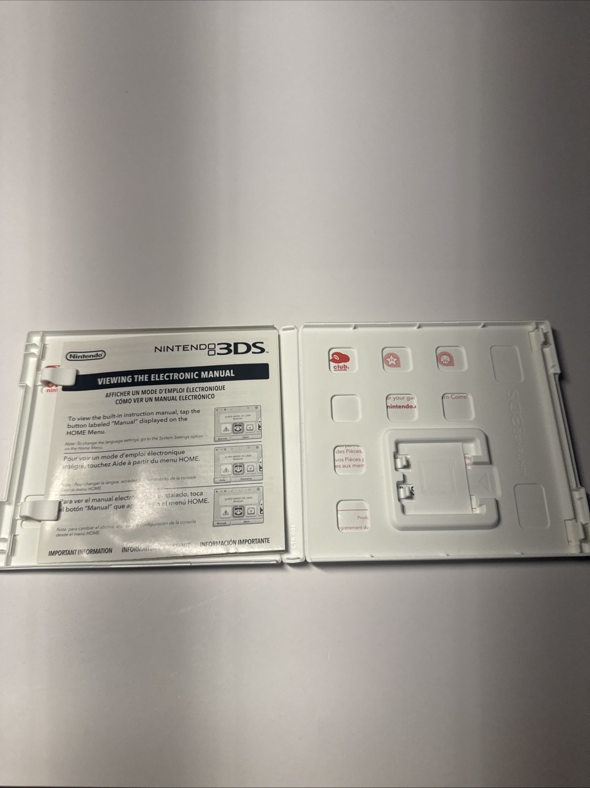 Pokemon Alpha Sapphire – Nintendo 3DS Case Only No Game
