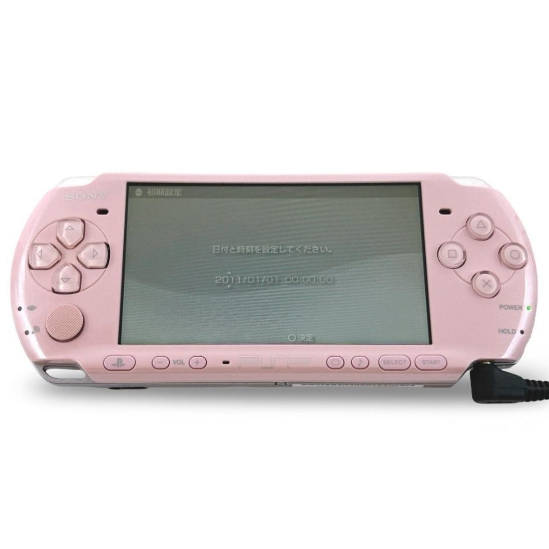 Near Mint Sony PSP-3000 PSP 3000 Console Pink Region Free