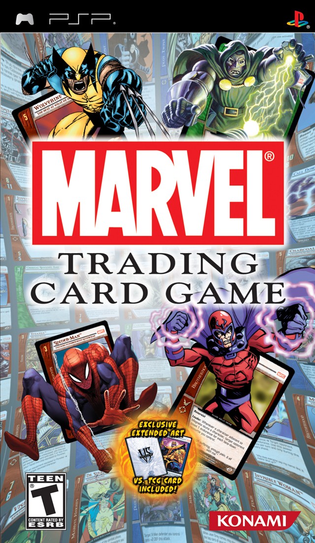 Marvel Trading Card Game PSP Game