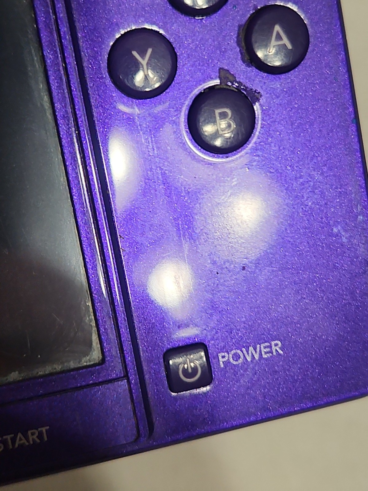 Nintendo 3DS Midnight Purple System CTR-001 Tested Working w/ Charger No Stylus