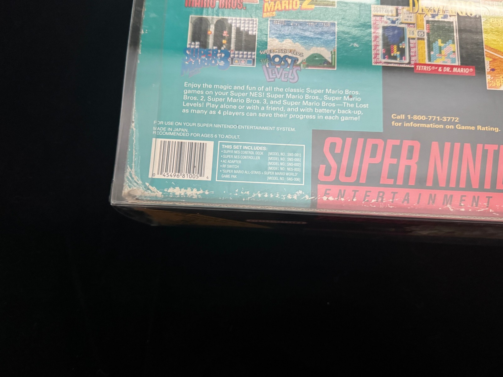 Super Nintendo SNES Console – Mario All-Stars Set Complete In Box Working Tested