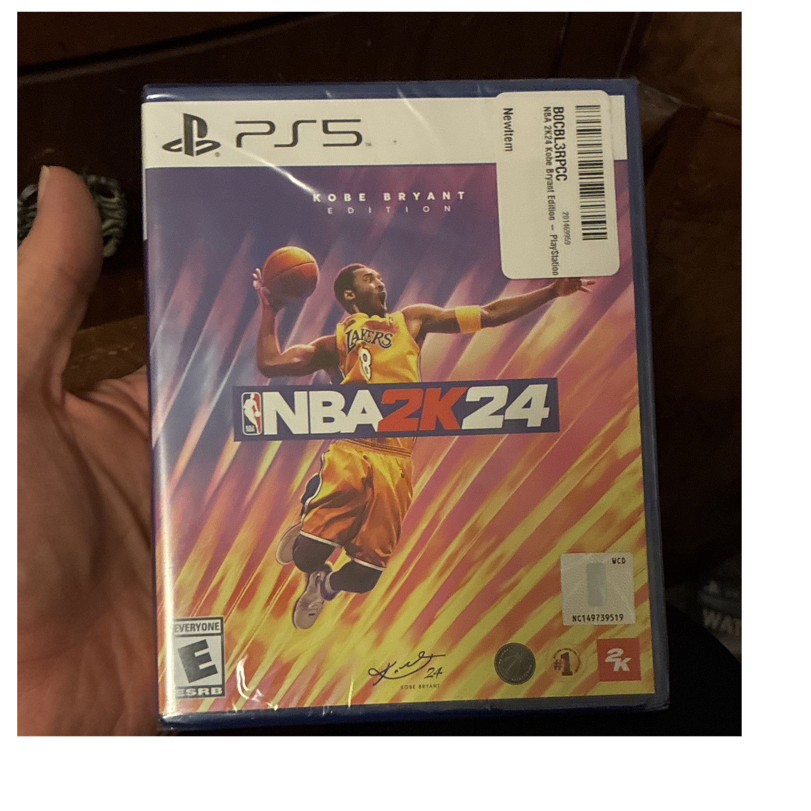 2K NBA 2K24 Kobe Bryant Edition E PS5 Sports Basketball Online MP NTSC-U/C
