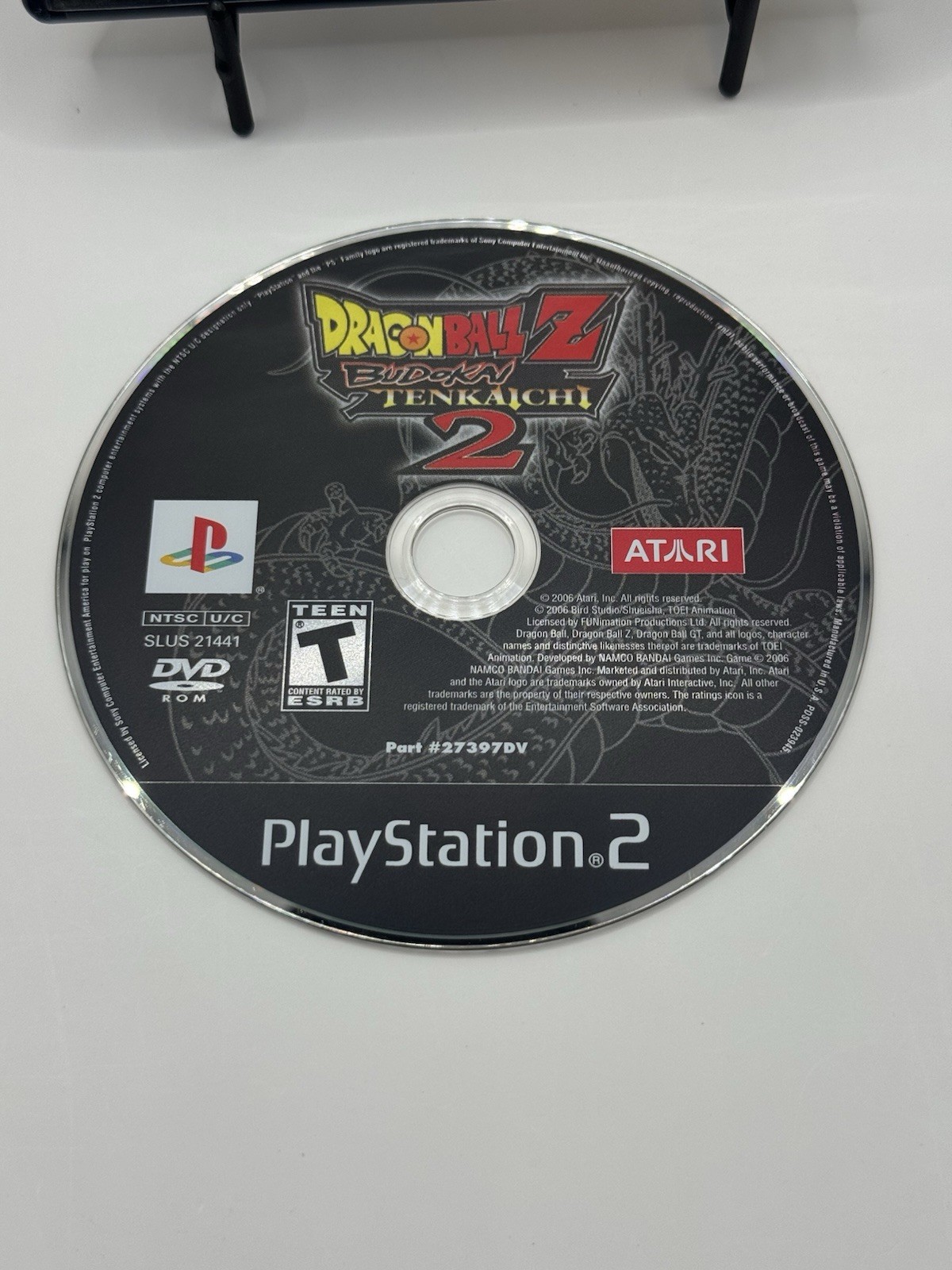 Dragon Ball Z : Budokai Tenkaichi 2 PS2 Black Label No Manual Sony PlayStation 2