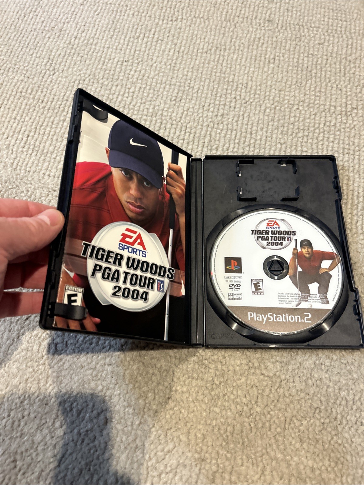 Lot of 10 Sony PlayStation 2 Ps2 Sports Games Tiger Woods FIFA NHL MLB
