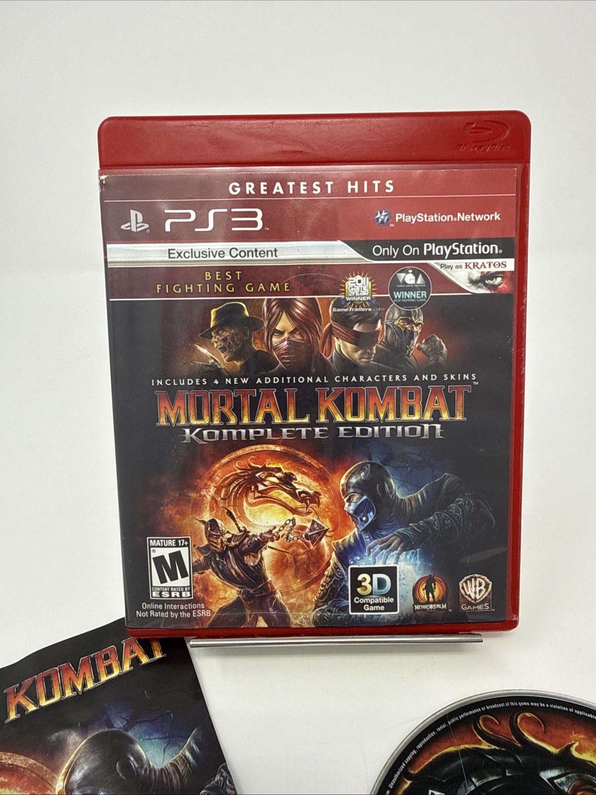 Mortal Kombat — Komplete Edition (Sony PlayStation 3, 2012) Tested
