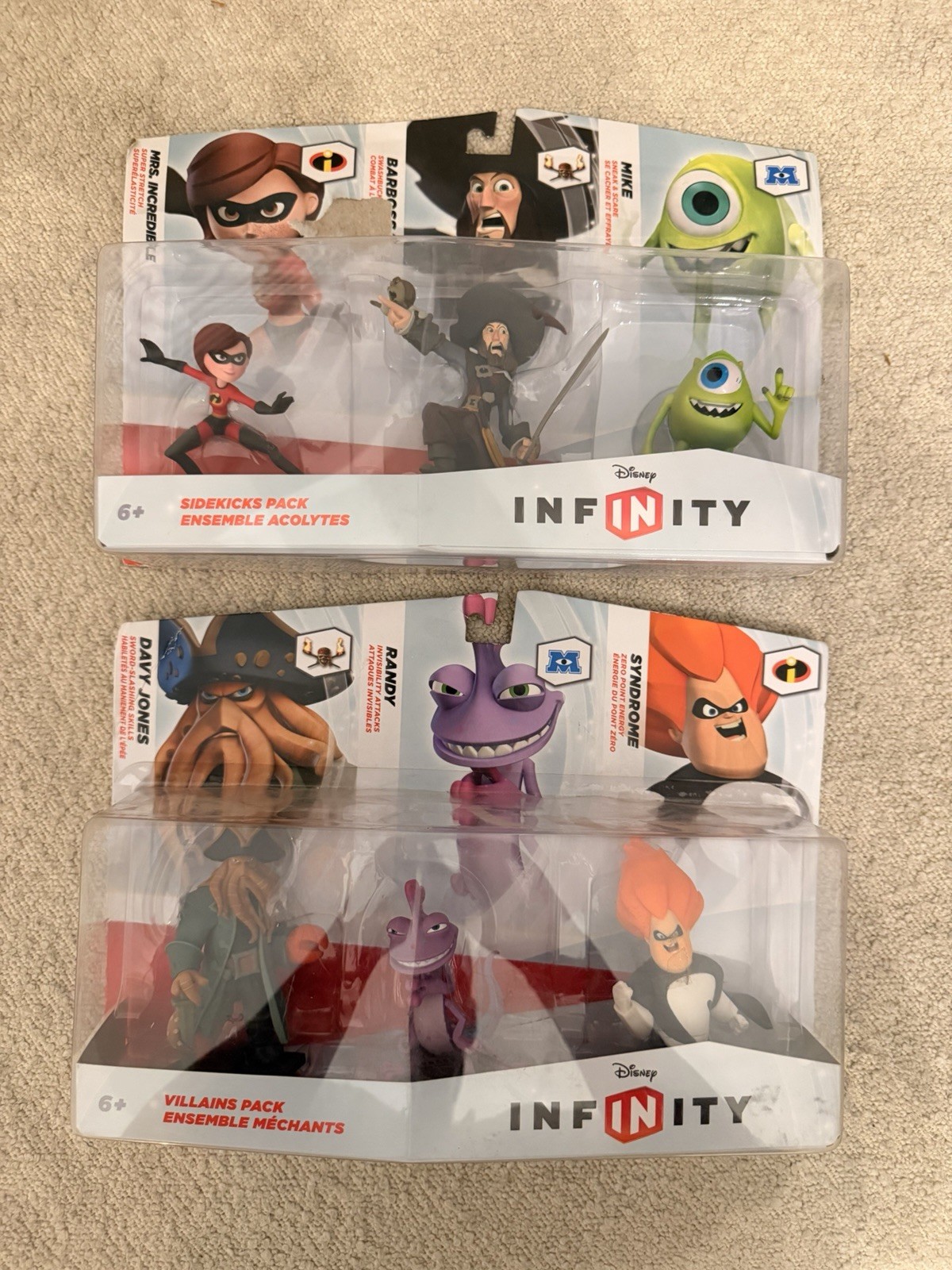 HUGE Disney Infinity 2.0 & 3.0 Figure Lot w/ power discs and more
