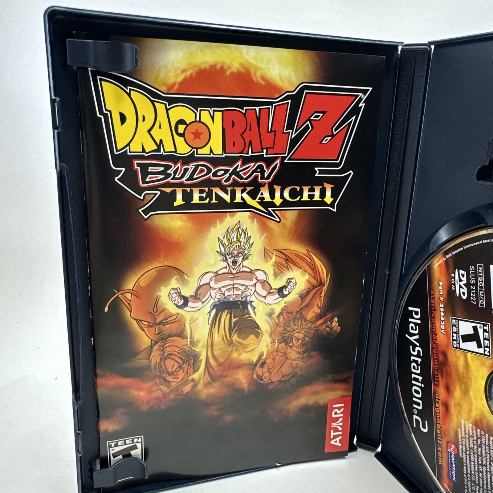 Dragon Ball Z: Budokai Tenkaichi (Sony PlayStation 2, 2005) CIB