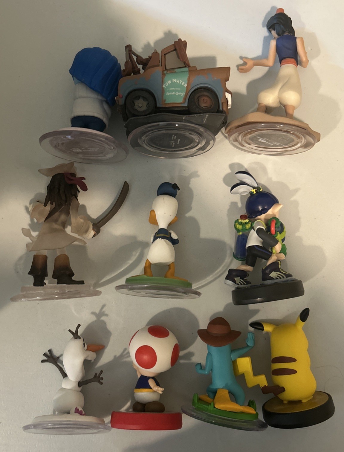 Lot of 10 Disney Infinity 2.0 Various Movie Film Characters Figures