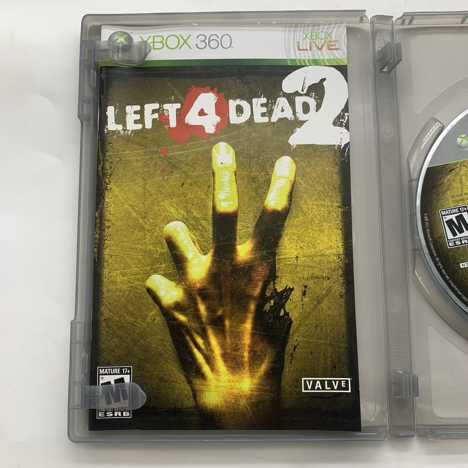 Left 4 Dead 2 – Xbox 360, 2009 | CIB | TESTED | Resurfaced | PLATINUM HITS