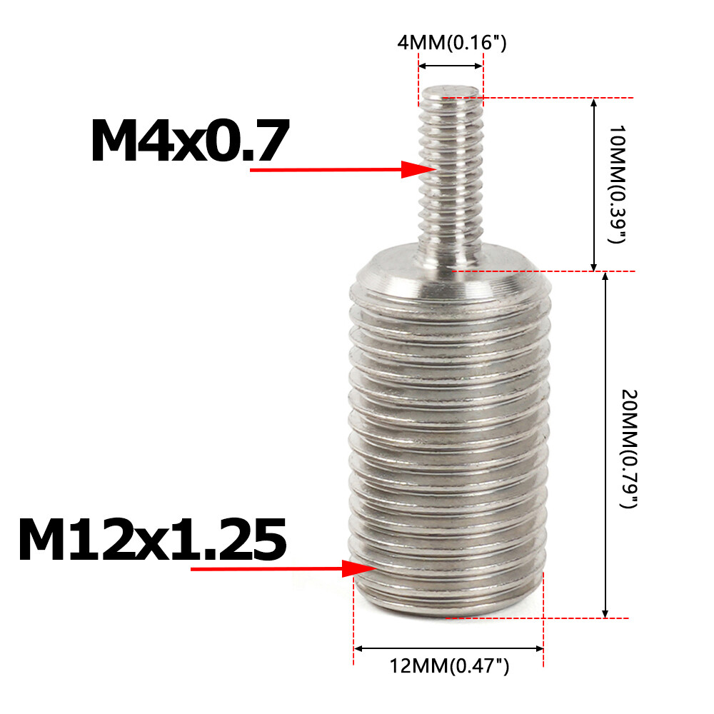 Carbon Fiber Shift Knob M12x1.25 Gear Adapter For Logitech G27 G29 G920 G923
