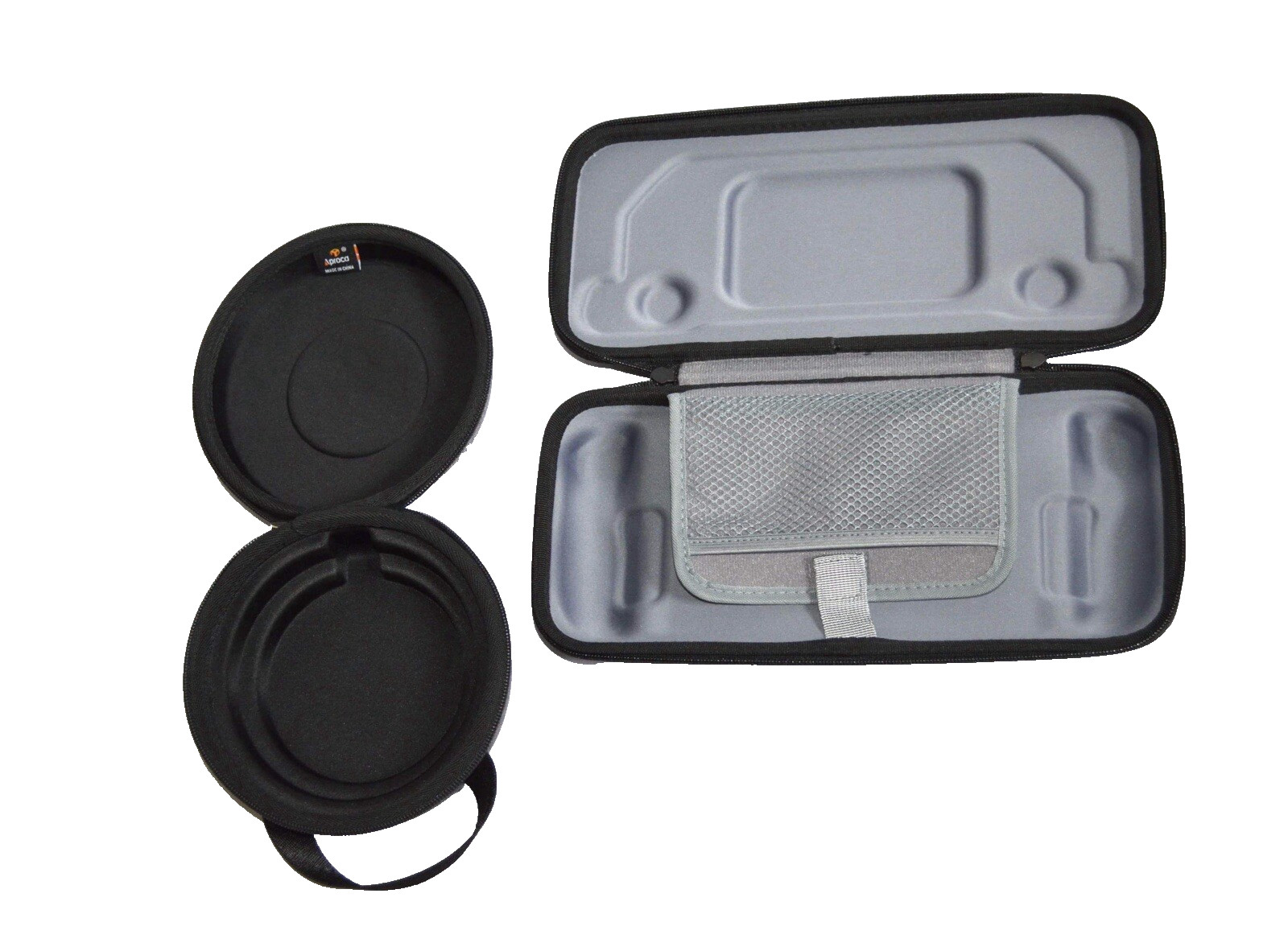 Lot Of 2 Carrying Cases Protective Hard Shell Case