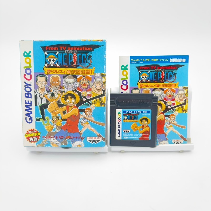 One Piece Piece Yume No Luffy GameBoy Color Japanese Complete Cib with Box