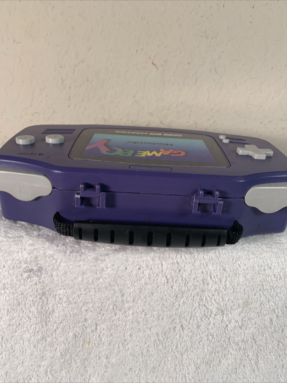 RARE Game Boy Advance Hard Shell Carrying Case 2002 ALS – Indigo Purple Readinfo
