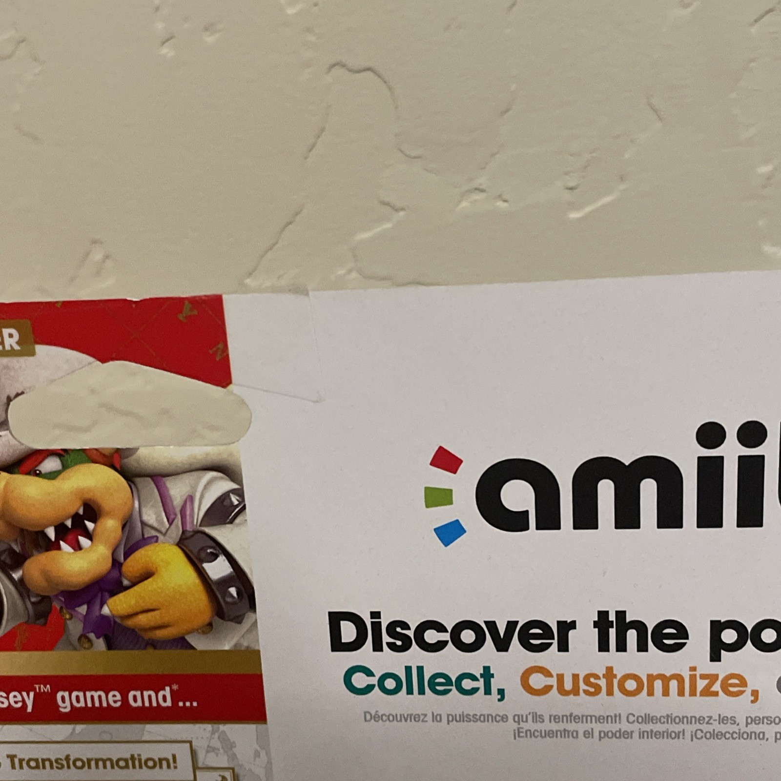 Super Mario Odyssey amiibo Wedding Three pack