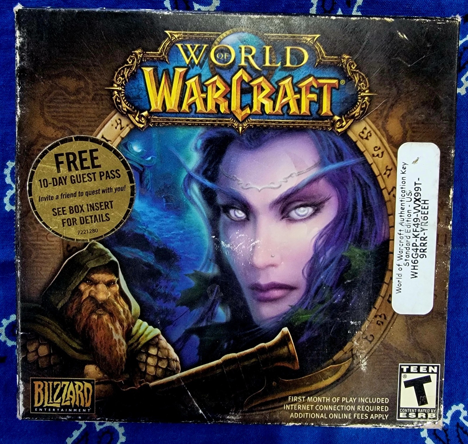 ​World of Warcraft PC 2004 Original 4-Disc Set & SimCity 2000 Special Edition CD