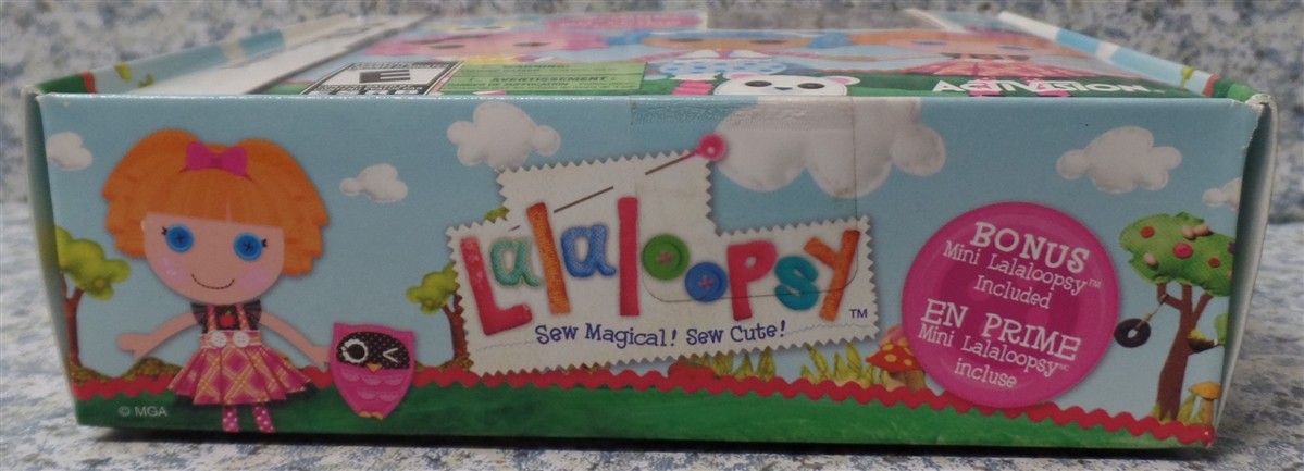 Video Game Nintendo DS Lalaloopsy + Bonus Mini PINK Figure Included NEW