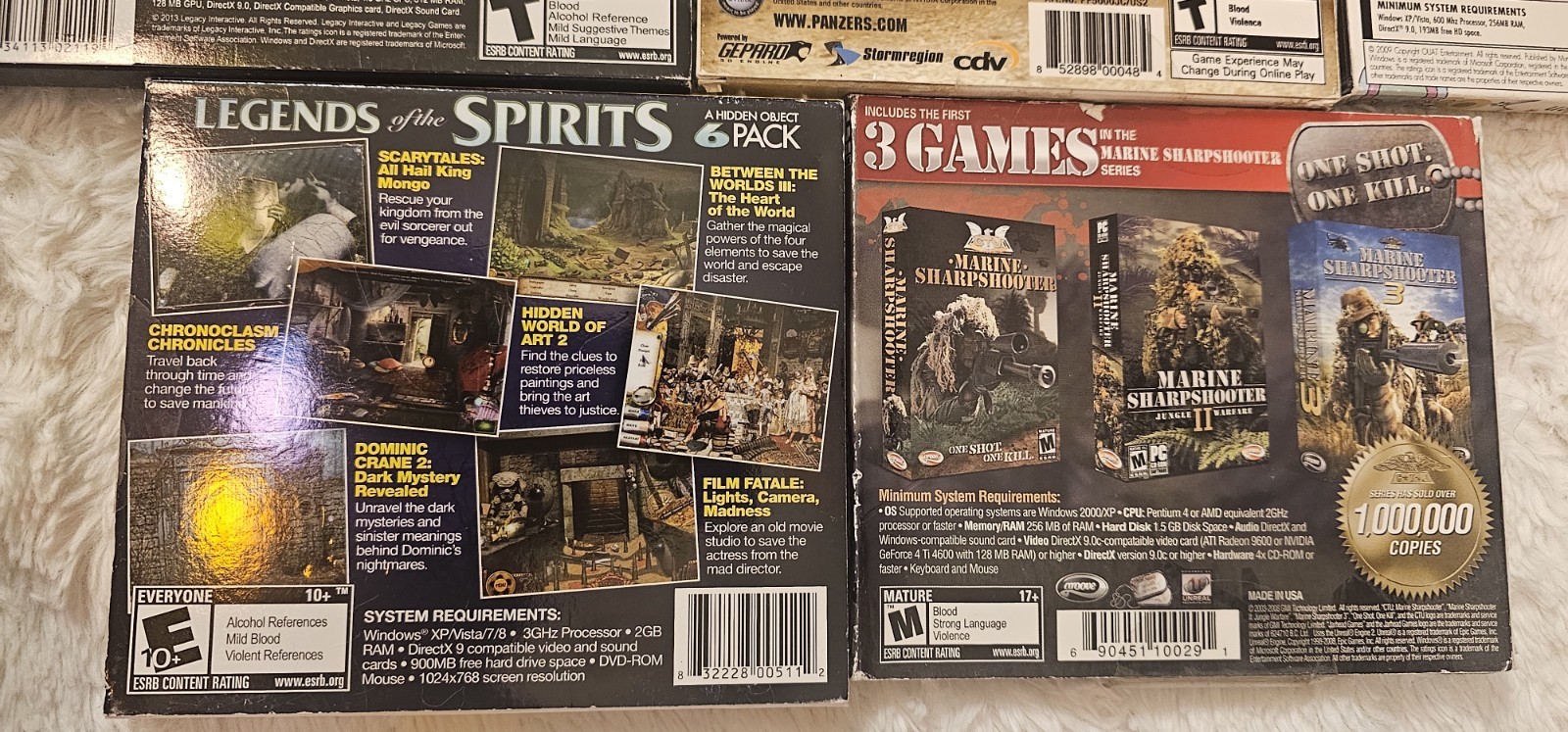 2000’s CD DVD ROM Games Lot Of 22 Asst Age Level Games Genres