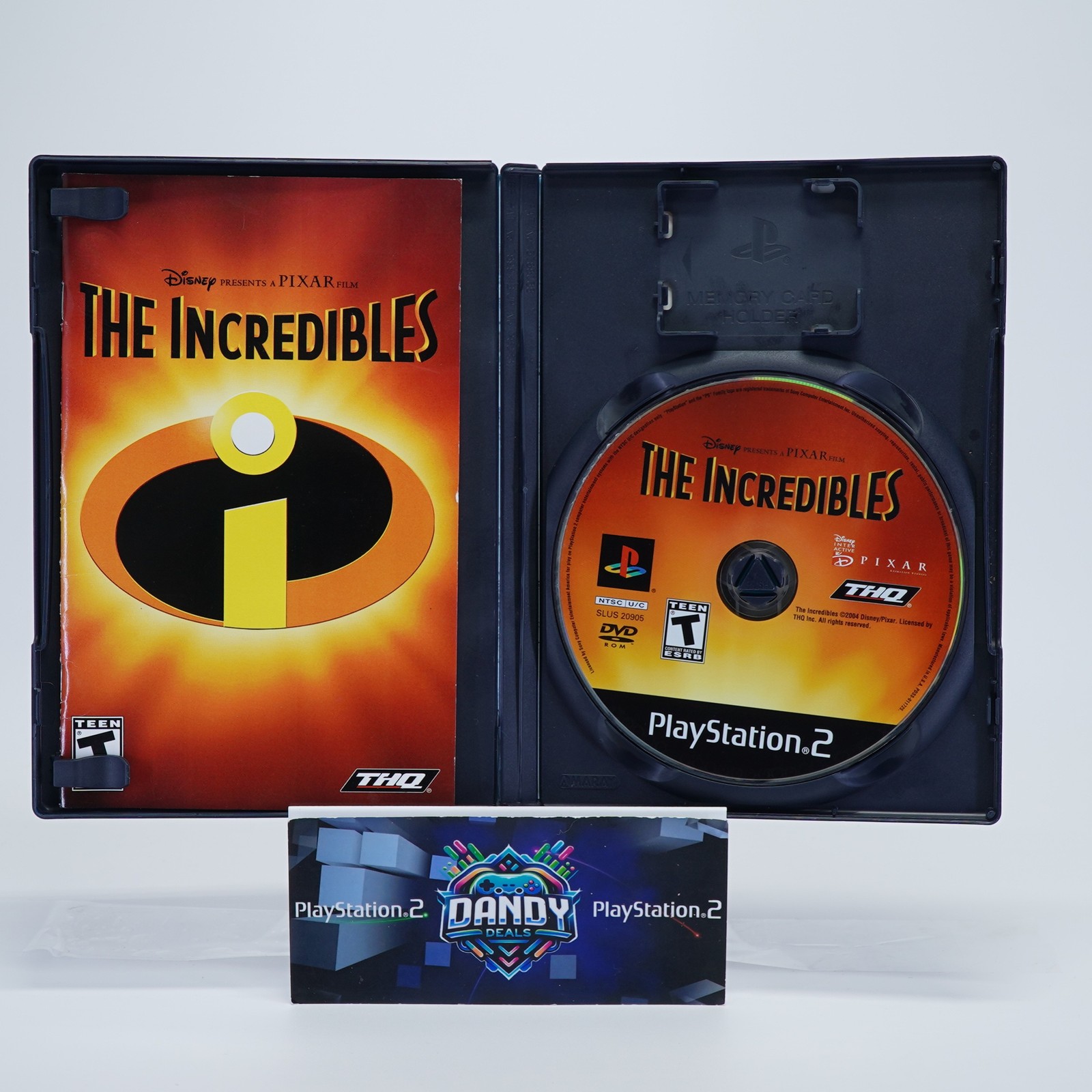 The Incredibles PS2 Black Label – CIB W/ Manual – Tested – PlayStation 2