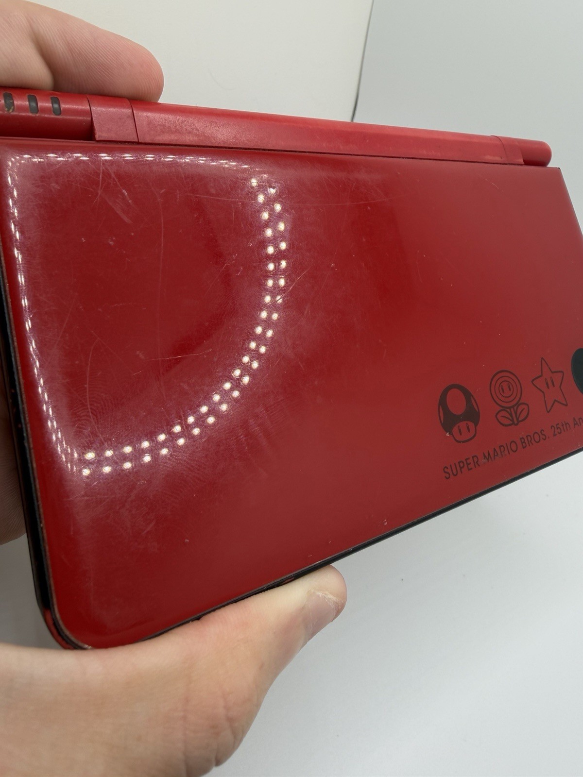 Nintendo DSi XL 25th Anniversary Limited Edition Console For Parts or Repair