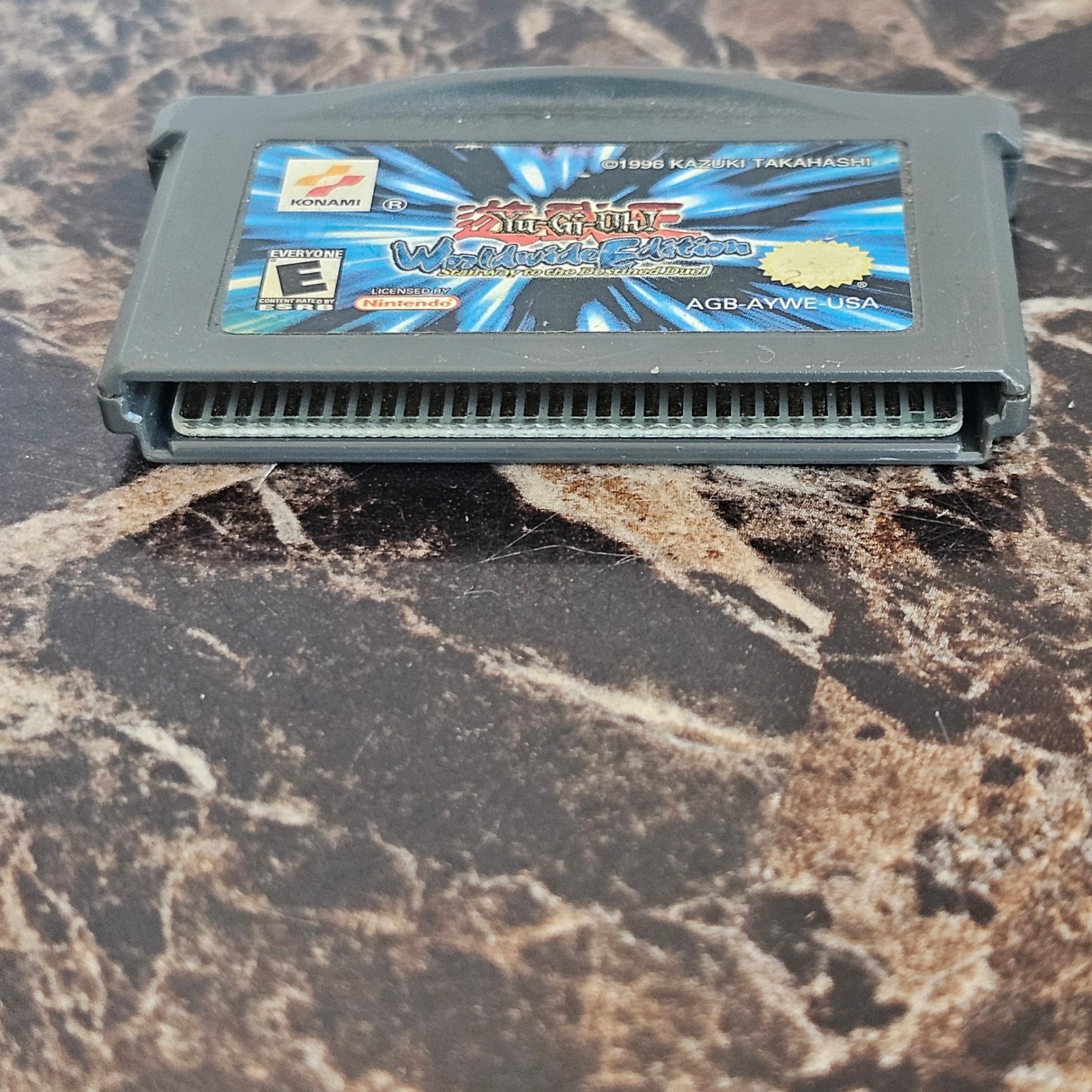 Yu-Gi-Oh Worldwide Edition Stairway to the Destined Duel Game Boy Advance GBA