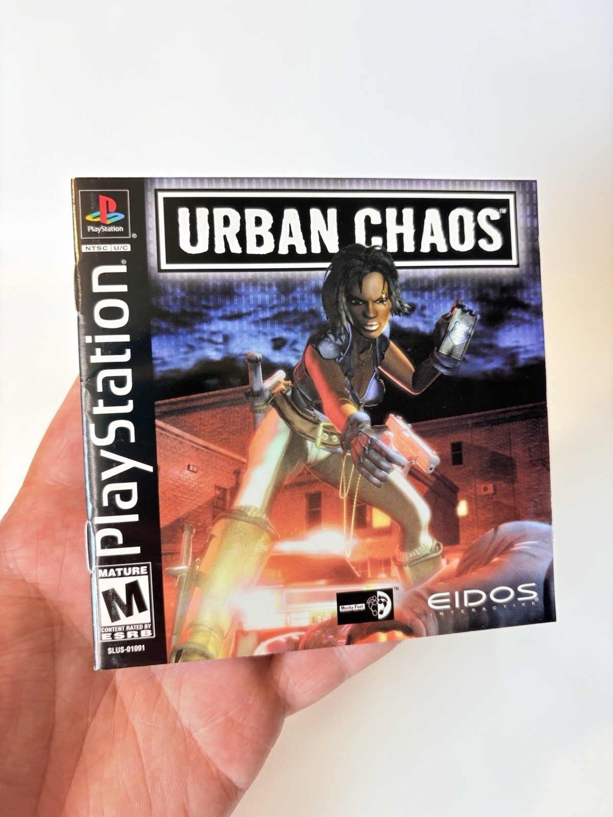 Urban Chaos (Sony Playstation 1 PS1) Complete CIB Excellent w/ 1yr Warranty