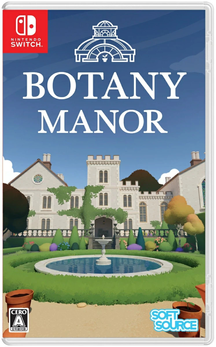 Botany Manor Nintendo Switch Video Game Multilingual SOFT SOURCE Unopened 2025