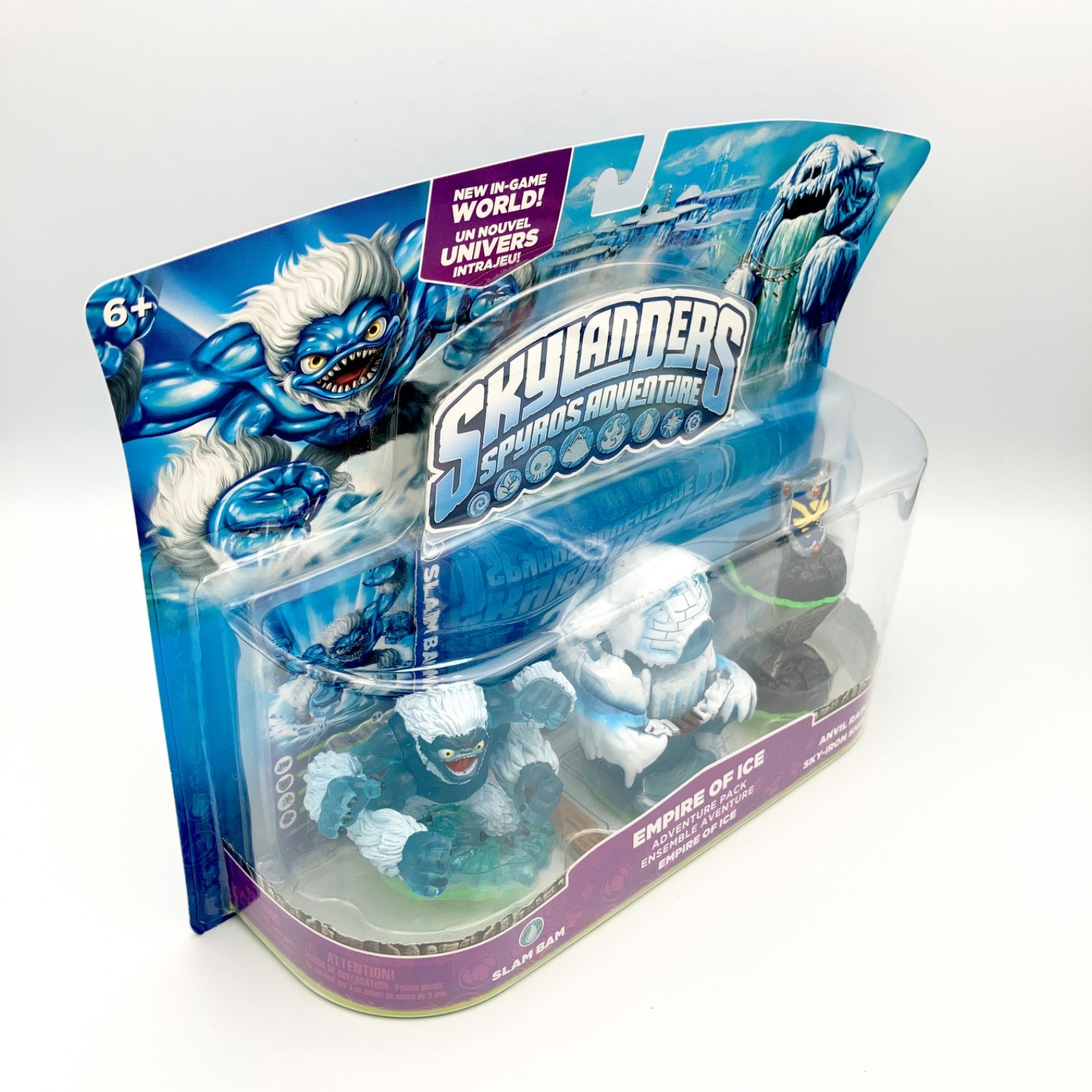 Skylanders Spyros Adventure Empire of Ice Adventure Pack Slam Bam NEW