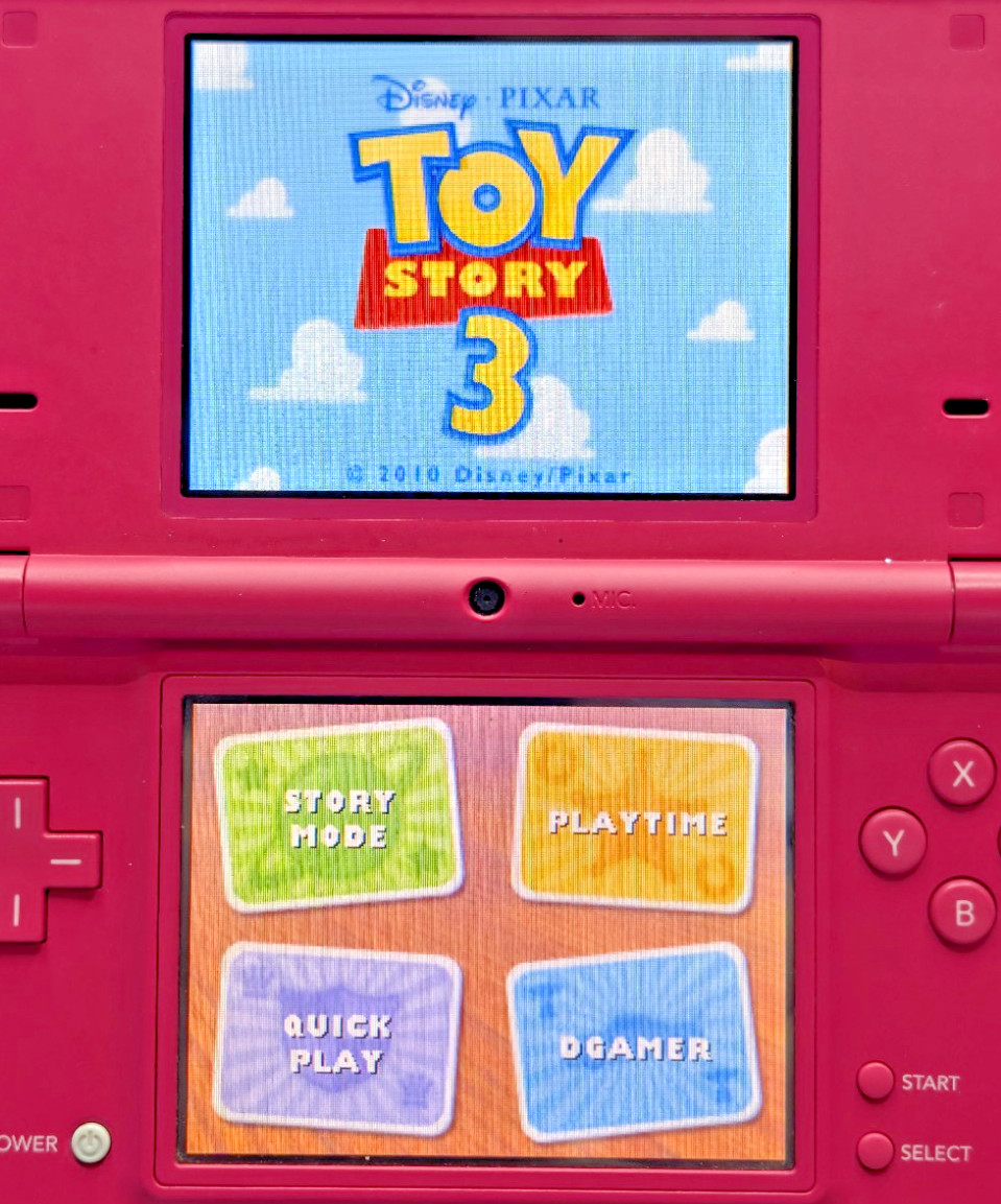 Toy Story 3 The Video Game Nintendo DS Complete CIB Manual Inserts W/ Poster