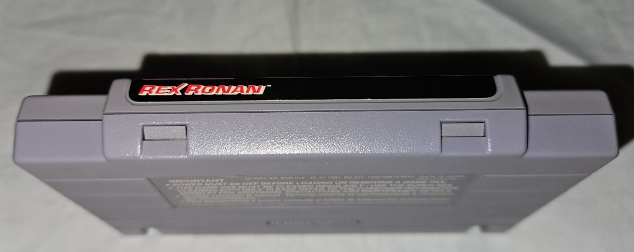 Rex Ronan Experimental Surgeon Cartridge Only Authentic SNES Super Nintendo 1993