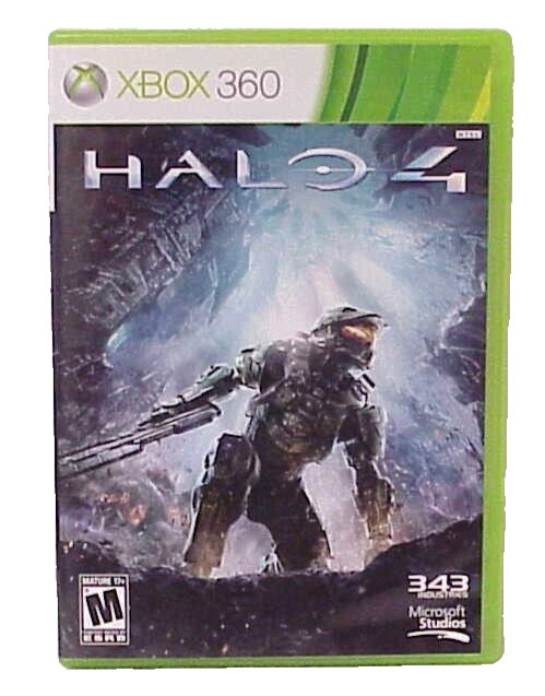 HALO 4 MICROSOFT XBOX 360 VIDEO GAME 2 DISC SET HND 00040 NTSC