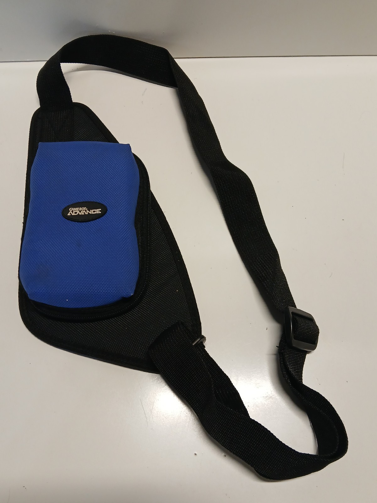 Vintage Nintendo Game Boy Advance Storage Case Cross Body Bag/ Fanny Pack Blue