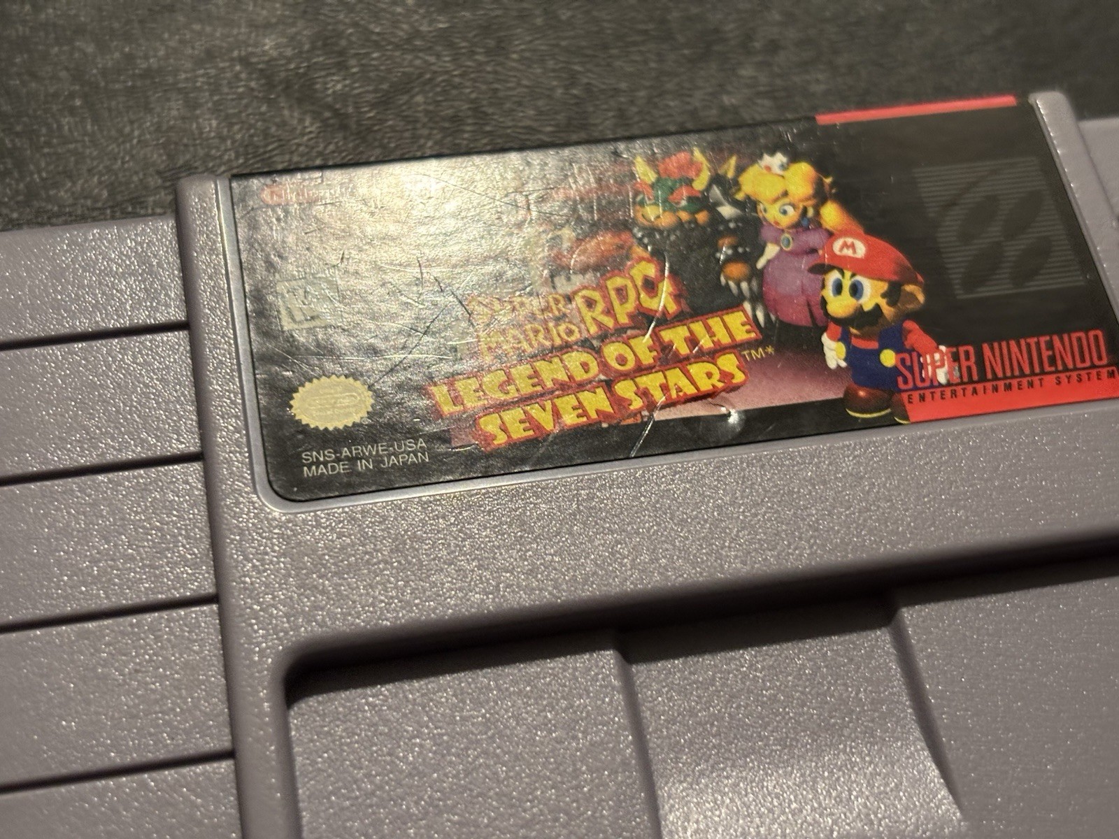 Super Mario RPG: Legend of the Seven Stars (Super Nintendo SNES , 1996) Tested