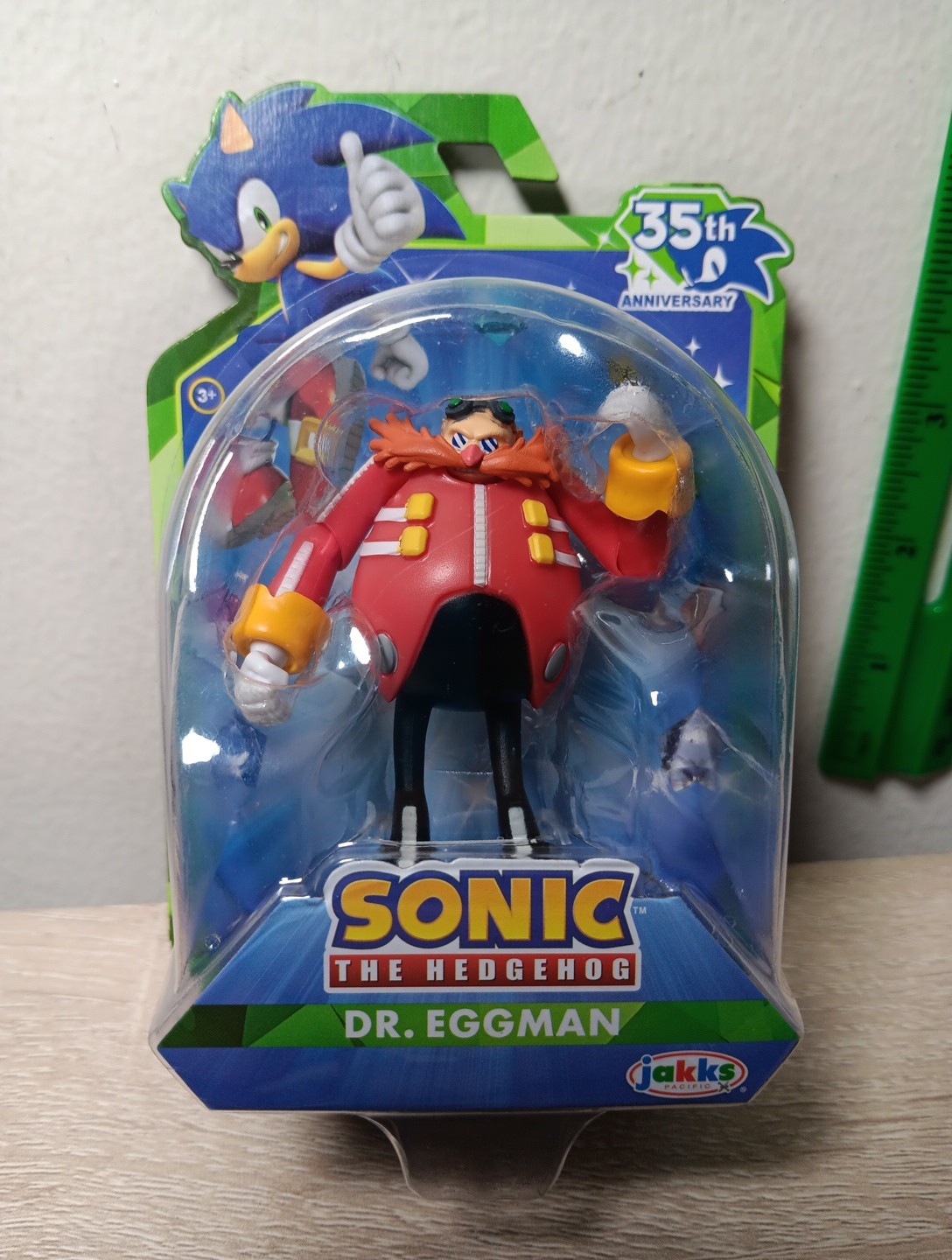 *FREE SHIP* 2.5″ DR EGGMAN (Modern) 35TH Sonic the Hedgehog SEGA Jakks Pacific