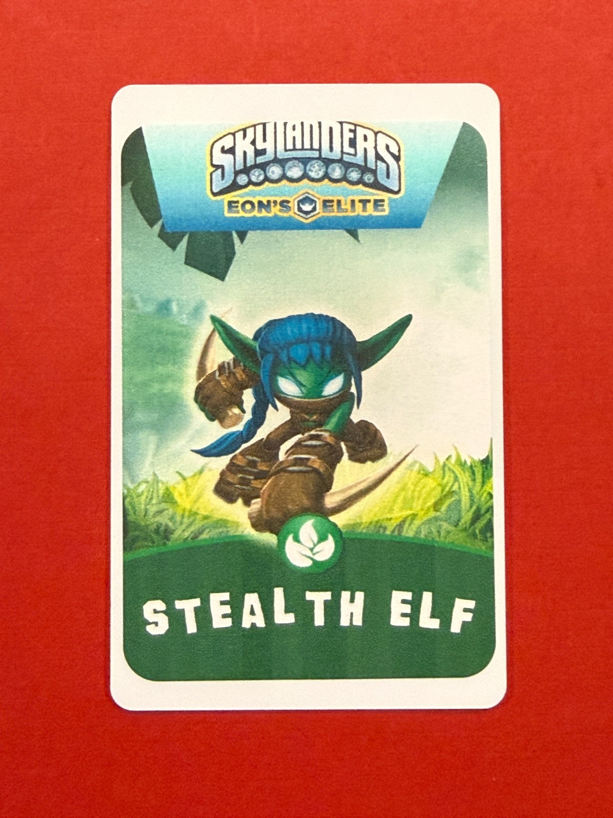 Skylanders Eon’s Elite Stealth Elf NFC Card FREE SHIPPING