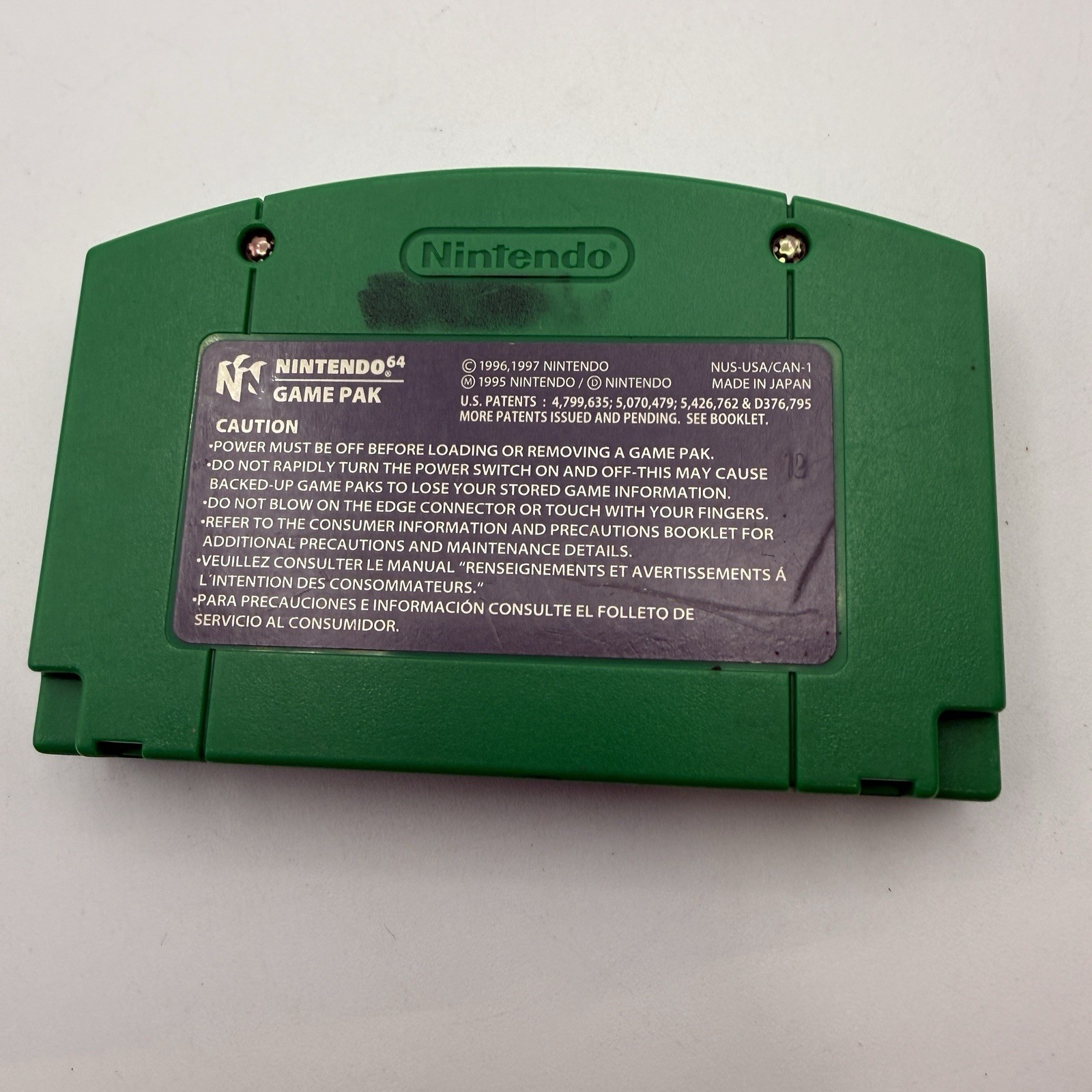 Rayman 2 The Great Escape N64 Nintendo 64 Tested Authentic OEM