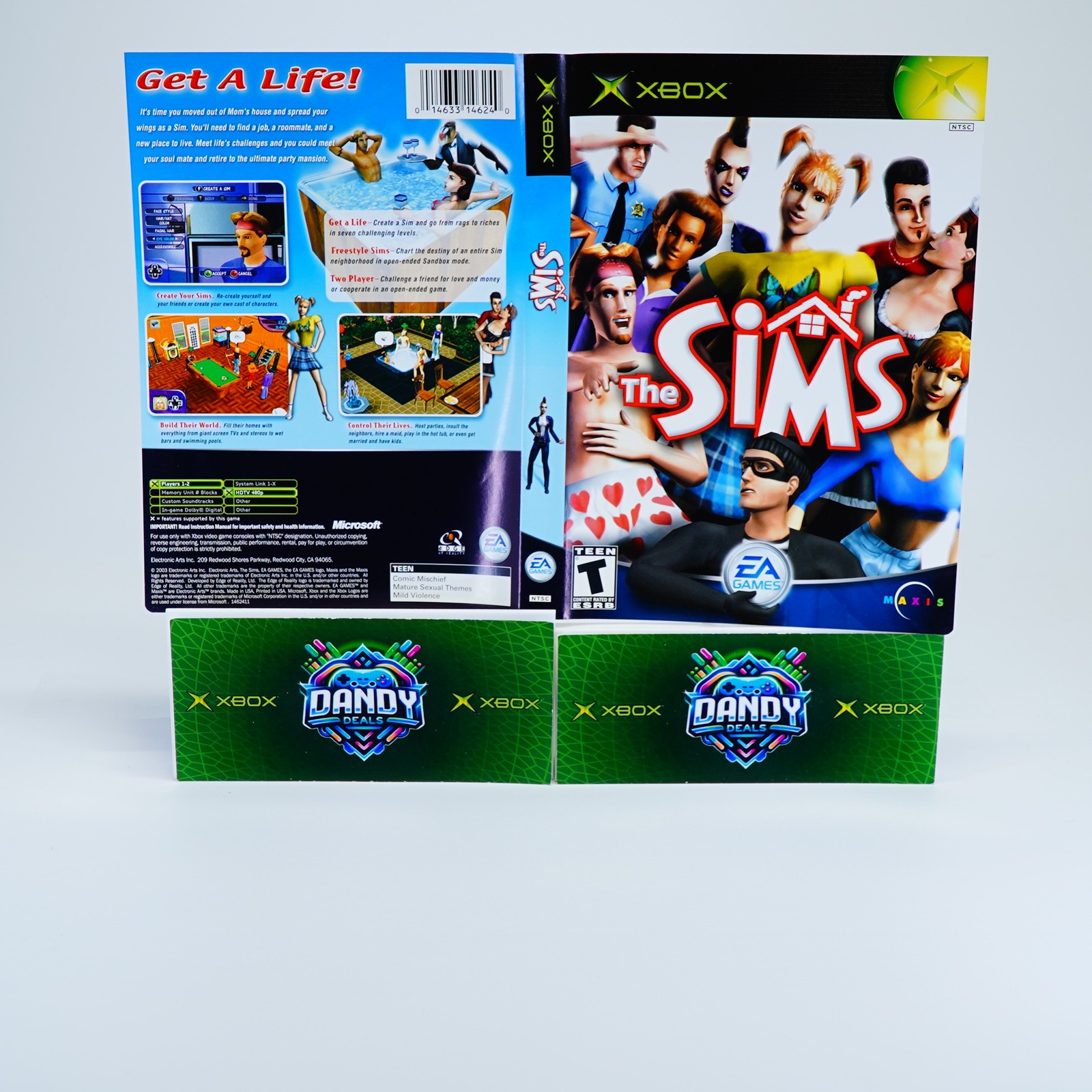 The Sims CIB W/ Manual – Xbox