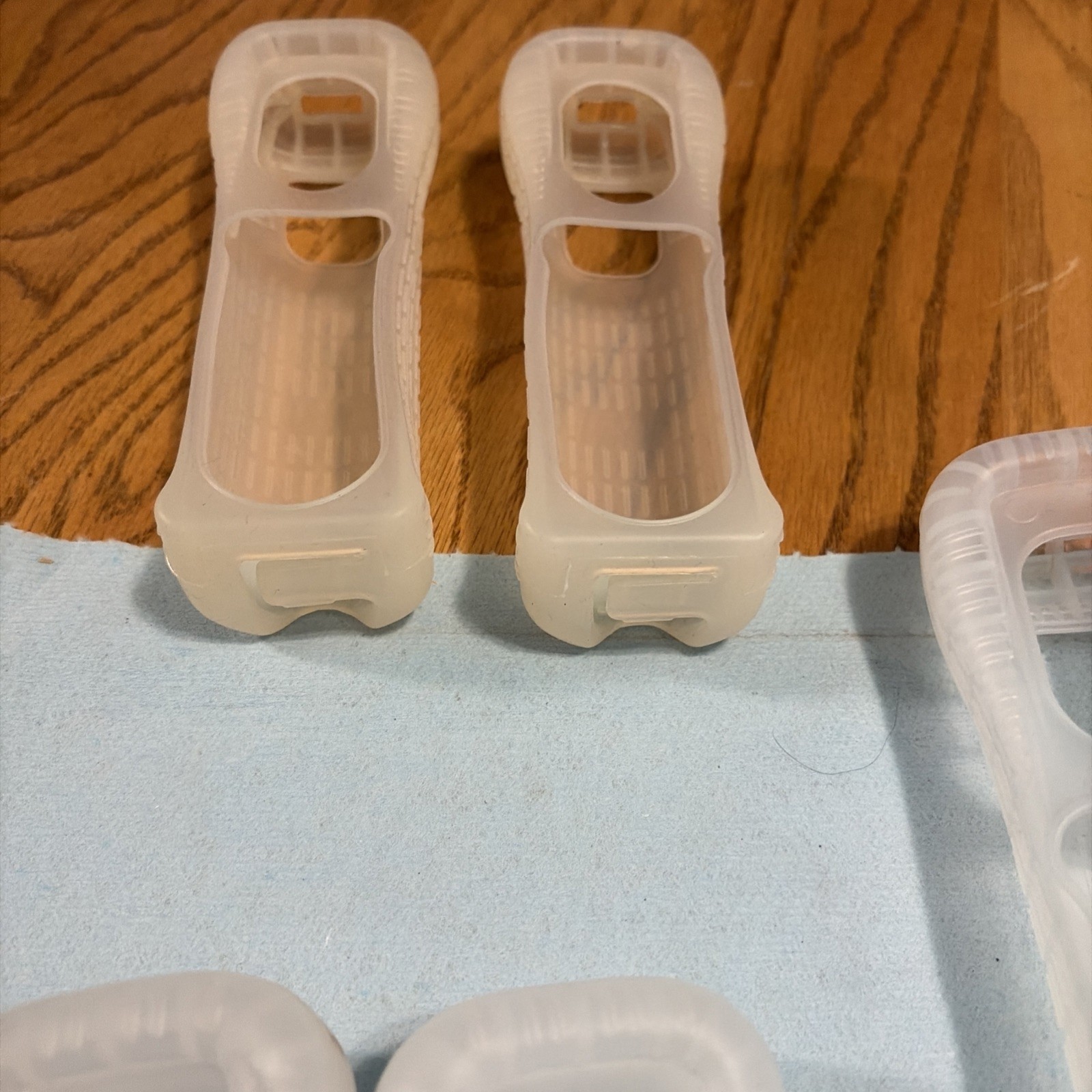 6 Official Nintendo Wii OEM Remote Rubber Silicone Gel Cover Sleeves Lot