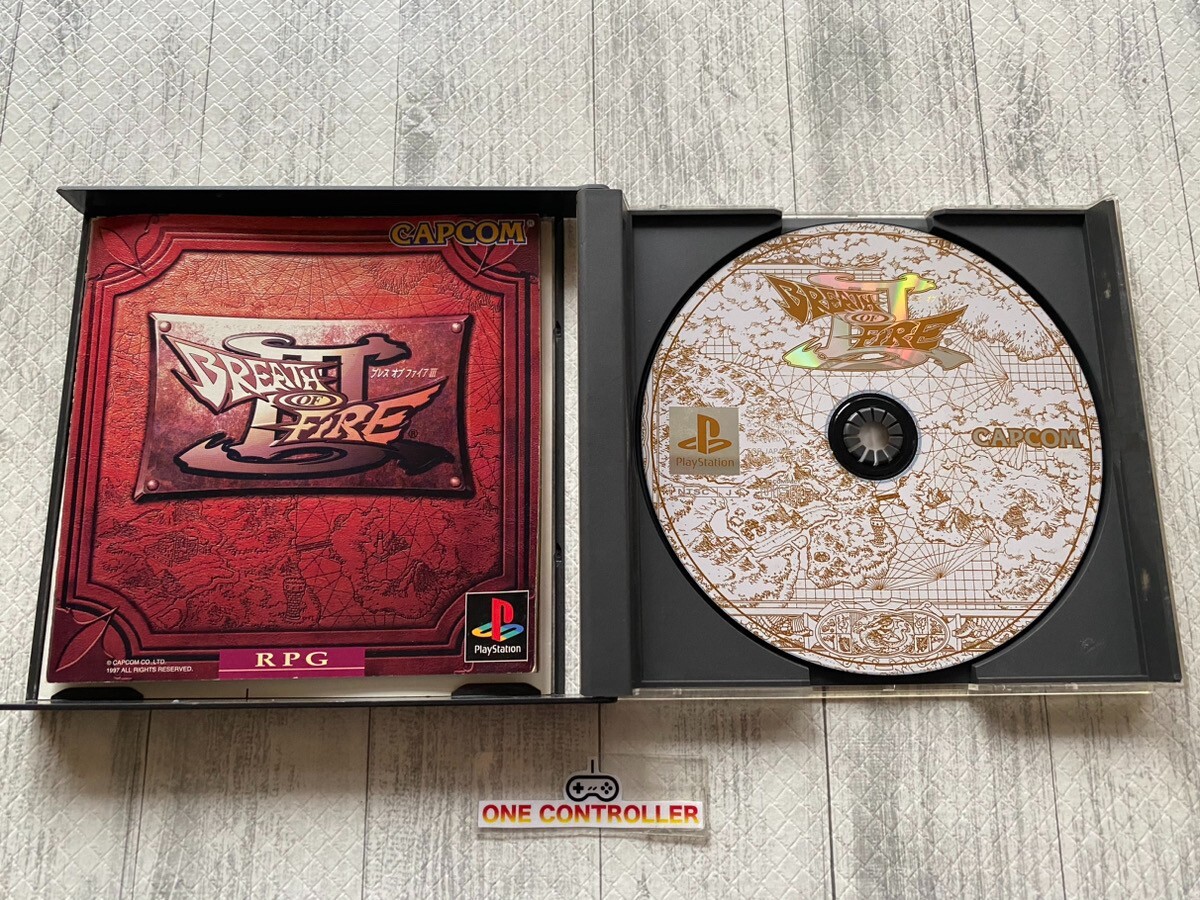 SONY PS 1 2 Valkyrie Profile 1 2 & Breath of Fire 3 4 5 III IV V set from Japan