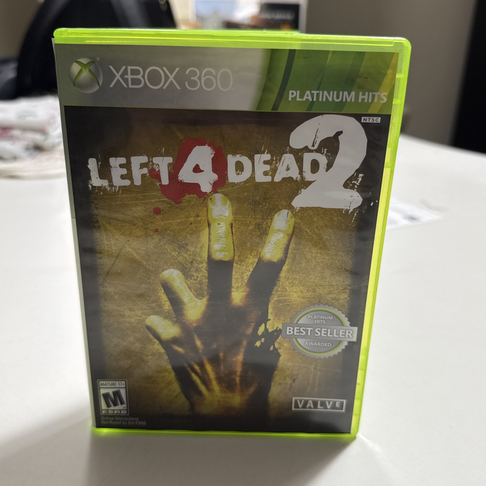 Left 4 Dead 2 (Xbox 360) White Label TESTED- Fast Shipping – Disk VGC!!