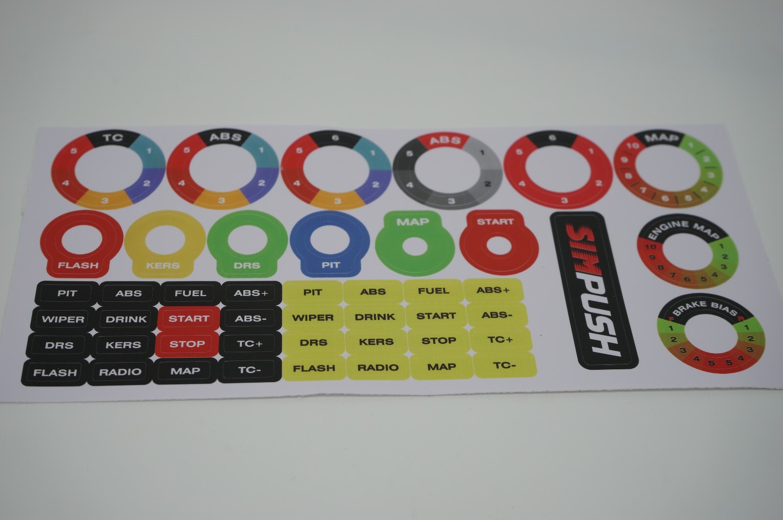 SIMPUSH Logitech G29 G923 13inchs 33cm Circular steering wheel Rally sim racing